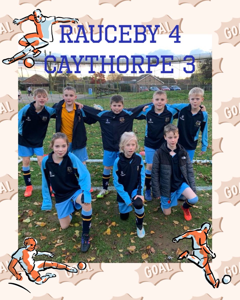 RaucebySch's tweet photo. Caythorpe 3 v Rauceby 4
What a thrilling match!
An intense battle right from the kick-off, with both teams showcasing their talents! Our team fought hard to secure a well-deserved victory. Great team spirit Rauceby! #GoRauceby #thischildcan #thisteamcan https://t.co/o5vG4saa1I