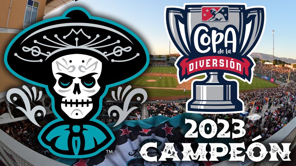 ABQTopes's tweet photo. For the third time in team history, your Mariachis have been named the Copa de la Diversión Campeóns, presented by @Nationwide!!!! 🏆🏆🏆

Thanks to all the fans and the city of Albuquerque for making each Mariachis night special! 🙌 https://t.co/DWy2jbc8cK