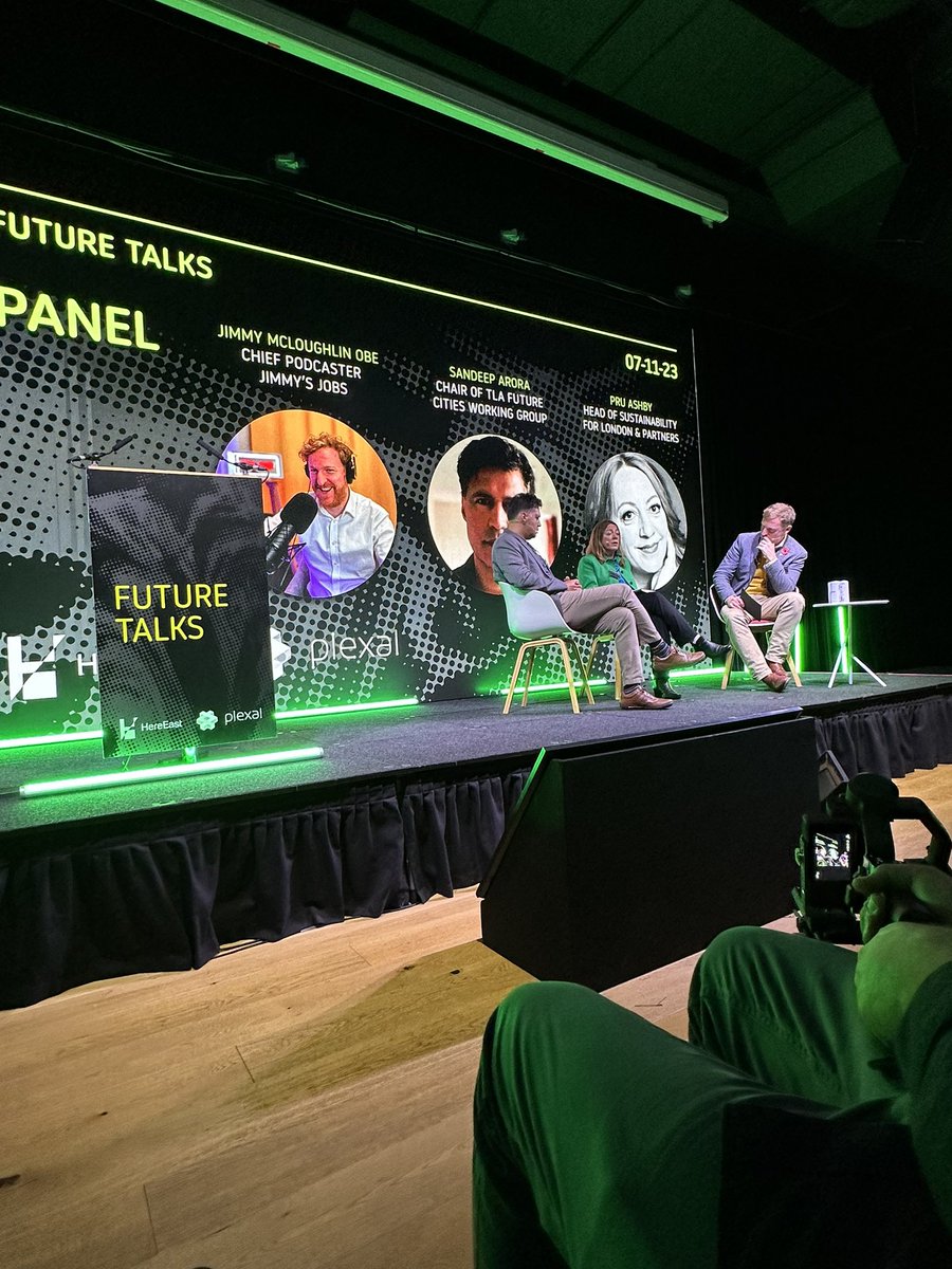 Panel session on #London2050 with <a href="/jimmym/">Jimmy McLoughlin 🐑</a> <a href="/PruAshby/">Pru Ashby</a> <a href="/L_PBusiness/">London & Partners</a> <a href="/sandeeparora/">Sandeep Arora</a> <a href="/TechLondonAdv/">Tech London Advocates</a>  #futurecities working group