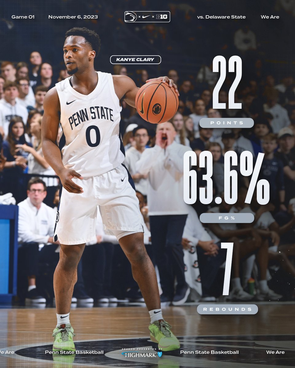 A career night for <a href="/Kanyeclary/">Kanye Clary</a> 👀

#WeAre