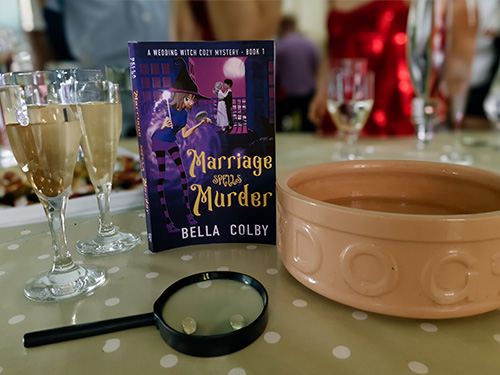 We're celebrating here as it's Launch Day for Marriage Spells Murder! Get your copy today
geni.us/marriagespells… 
#cozymystery #newbook #cozymysterybooks #cozymysterylover #newrelease #mysterybooks #cozyreading #booklaunch #cozymysteryreaders