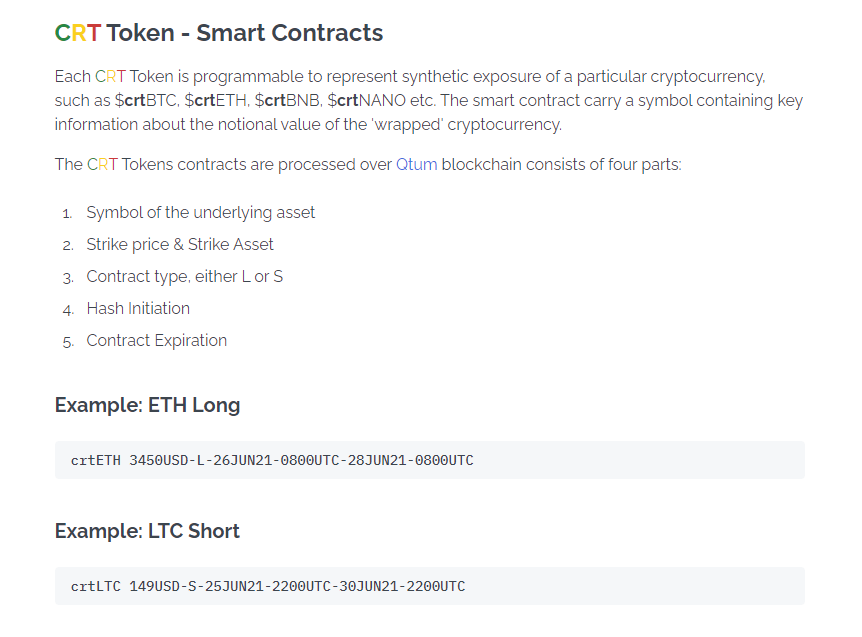 crt_token's tweet image. $CRT Token #Gitbook 📚 onboarding documents explain synthetic trading and P&L Settlement!
Synthetic Exchange Terminal - IP Synthetic Chain - tokenized smart contracts #cryptoken #cryptokens
link 🔗
synthetic-exchange.gitbook.io/crt-exchange/m…
#Bitcoin #DeFi #UTXO