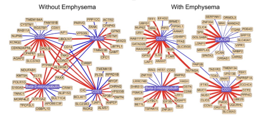 Here, we leverage on spatial transcriptomics + proteomics + lung imaging integration to dissect the nature of the adaptive immune compartment in emphysema #COPD

atsjournals.org/doi/abs/10.116…