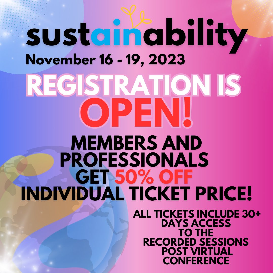 AINNetwork's tweet image. Registration is now open for the 2023 AIN Virtual Conference: sustAINability! 💻🌱

Join us online for three full days of inspiring talks, awesome workshops, and networking opportunities with the leading minds in the field of applied improvisation. 

appliedimprovisationnetwork.org/2023-virtual#R…