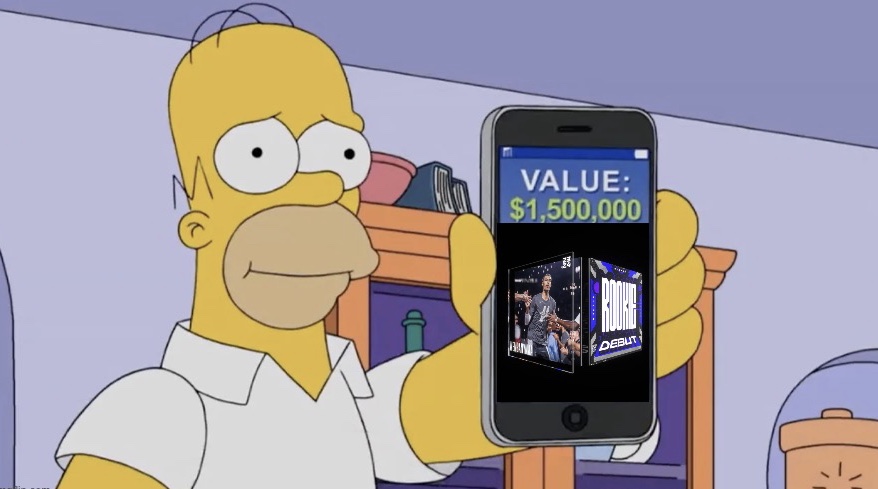 Everyone chasing Wemby today on #nbatopshot