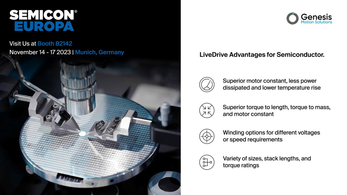 MotionGenesis's tweet photo. Want a servo motor that can deliver high torque without overheating your system? If you are in the semiconductor industry, you know how important it is to avoid thermal expansion and maintain accuracy. This means less stress on your system, more reliability for your applications. https://t.co/HPMyRzXVmg