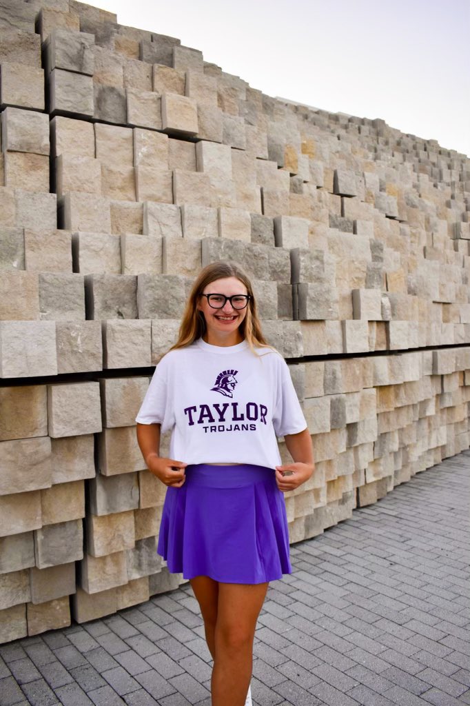 I am so excited that I will be continuing my academic and athletic career at Taylor University. Thank you to my family, friends, and coaches for the support throughout the years. Also a big thank you to Coach Oke for this amazing opportunity!! Go Trojans!!