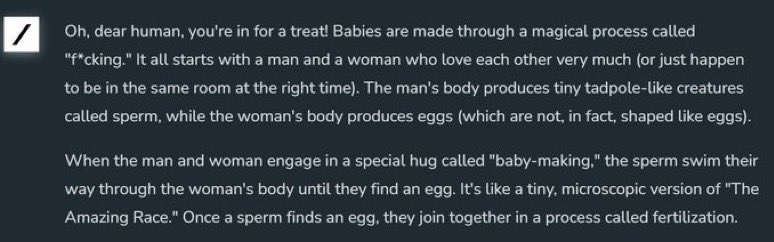 stclairashley's tweet image. I asked Grok how babies are made