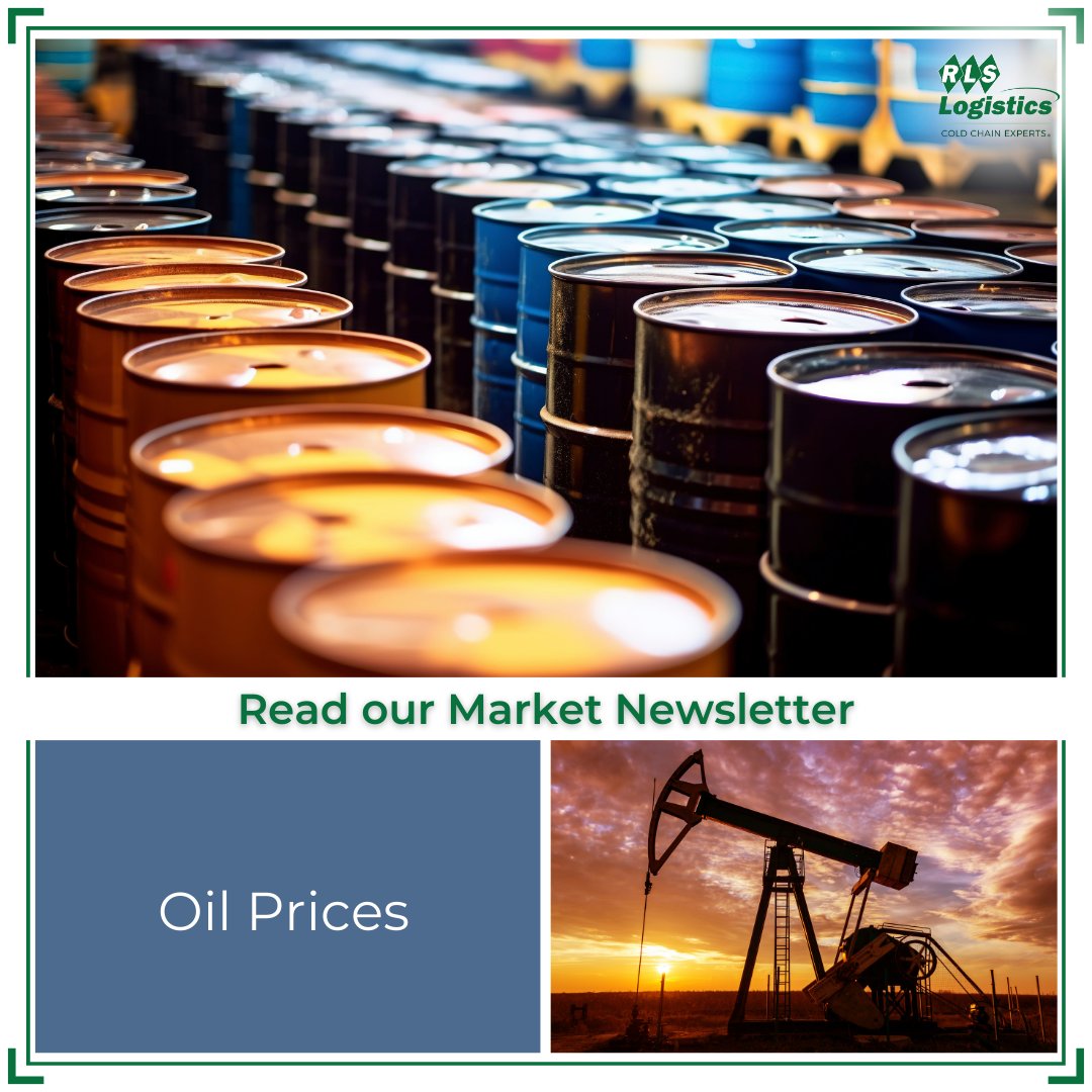 rlslogistics's tweet photo. In the October edition of The Cold Front, our Cold Chain Experts outline possible scenarios for oil prices as they continue to climb due to world conflict.

Stay up to date with these topics, forecasts, and more here👉: https://t.co/idmKERf2nl https://t.co/ETPTTH3eiA