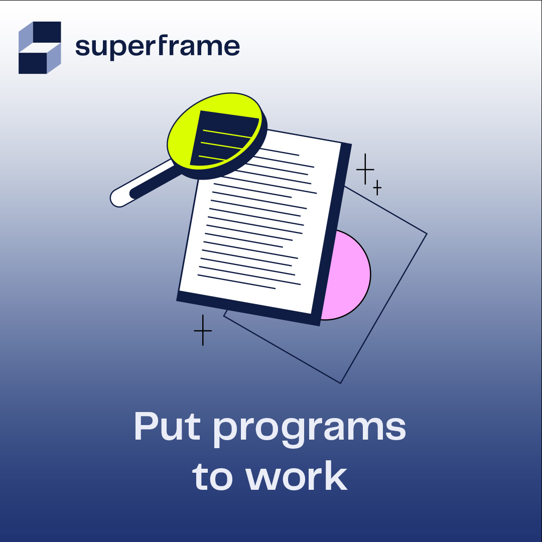 You’ve got big ideas about how to do things better, but lack the time and mental space to explore them. Superframe allows you to crush your to-do list, giving you more time to make moves your boss will love. Upward mobility and recognition are within reach!
#awesomeadmin #revops