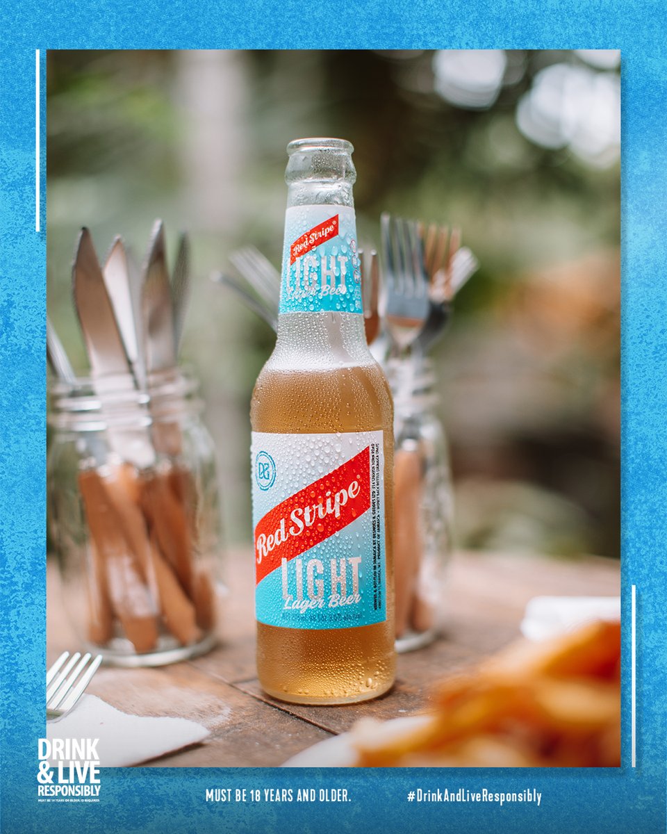 Belly full but there’s always room for Light 🤤

#RedStripe #RedStripeLight #RefreshinglyLight
-
Must be 18 years and older. #DrinkAndLiveResponsibly