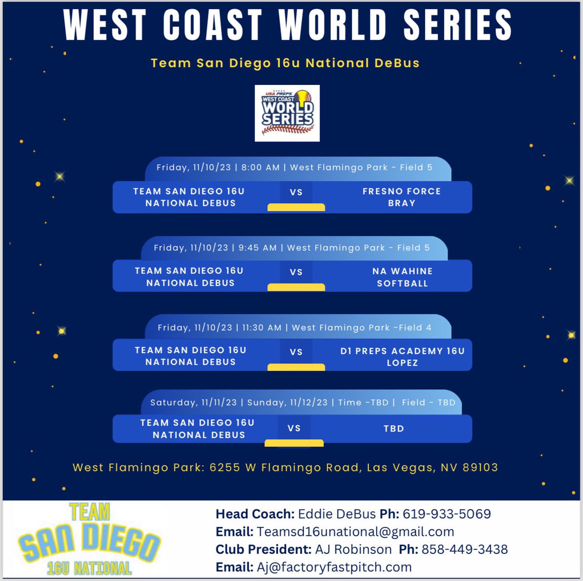 Team San Diego Softball tweet media