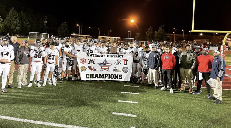 Congratulations <a href="/EHS_FB/">Edison HS Football</a> for earning the National District Co-Championship. The team played hard all season and finished the regular season with a record of 7-3. This is the first Football District Championship the team has earned since 2008. Good luck in Regionals.