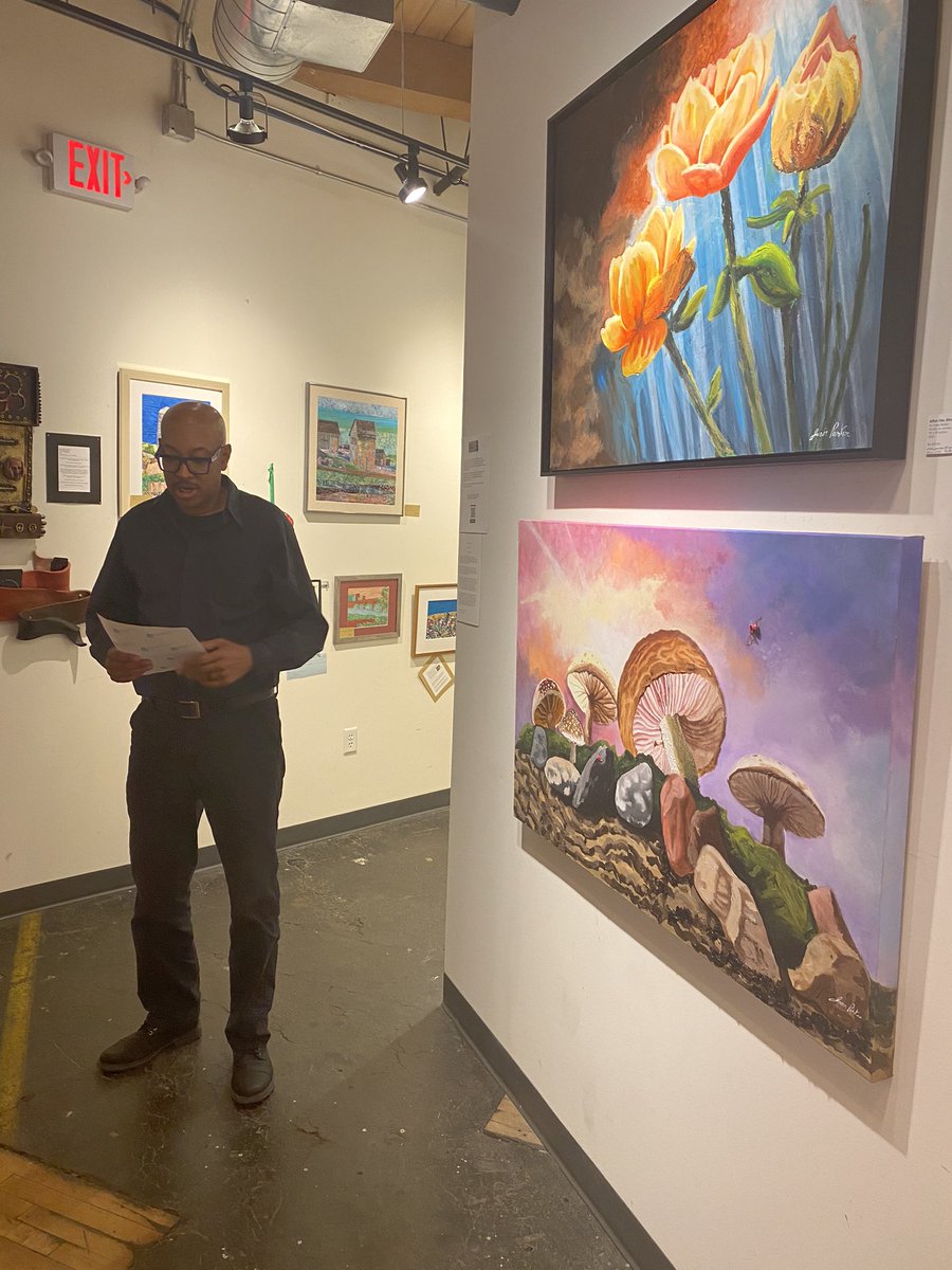 SolarArtsBuild's tweet image. Solar arts friend Juan Parker will be here with his artwork on display… Lots of great prints too! Over 36 artists! November 10-12th. #FallOpenStudios #SolarArts #nempls