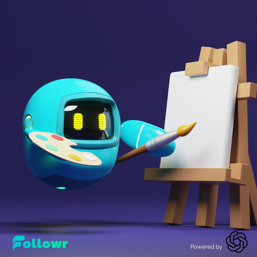 Followr_ai's tweet image. 🚀 📸🤖 Followr has leveled up with AI Image Creation! Say goodbye to design struggles and hello to stunning visuals. 🖼️🎨 

✨ Ready to transform your social media game? Try Followr.ai with a FREE trial now! 🆓

 #AIImageCreation #dalle #SocialMedia #GPT4Turbo #AI