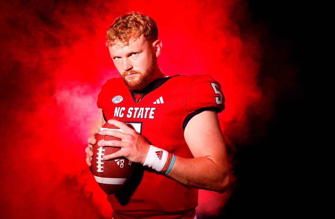 TuffyTalkNow's tweet photo. Time to rally around a guy who showed #WPN A TON, on Saturday, 

A guy that only has 4 more College Football games in his career,

A guy that I have NO DOUBT will give NC State EVERYTHING he can to win these last 4 games!

LETS RALLY AROUND BRENNAN ARMSTRONG #WPN! HE’S EARNED IT! https://t.co/daIw2Fbqek