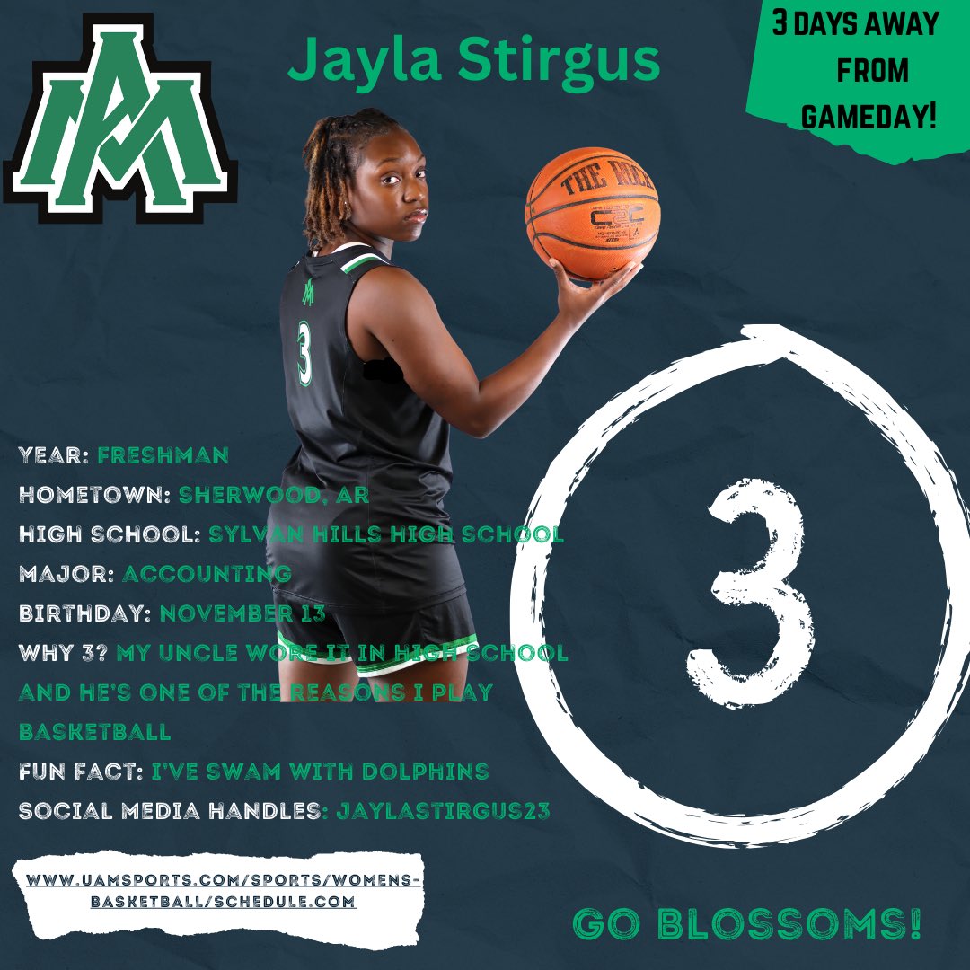 3️⃣ days LEFT! #goblossoms