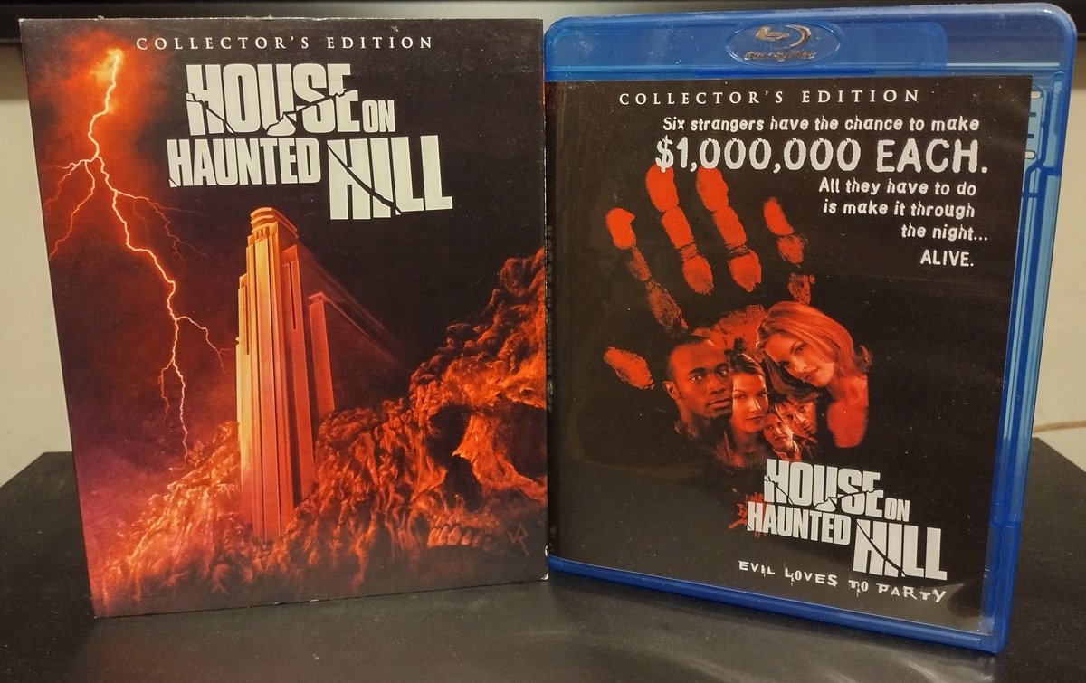 Now watching...

#houseonhauntedhill #remake #horror #horrorcollector #horrormarathon #physicalmedia #physicalmediacollector