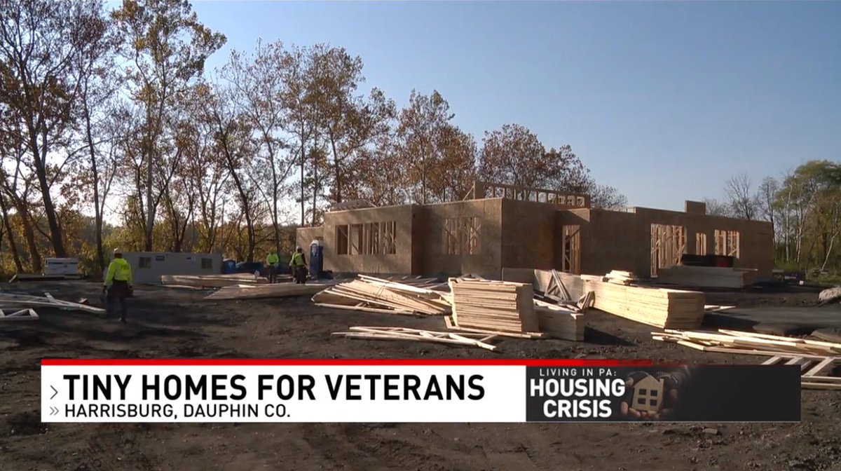 As we approach #VeteransDay2023, check out this recent news feature for the Veterans Outreach of Pennsylvania construction project which will provide transitional housing and support for our homeless veterans in our community. local21news.com/news/local/cen…