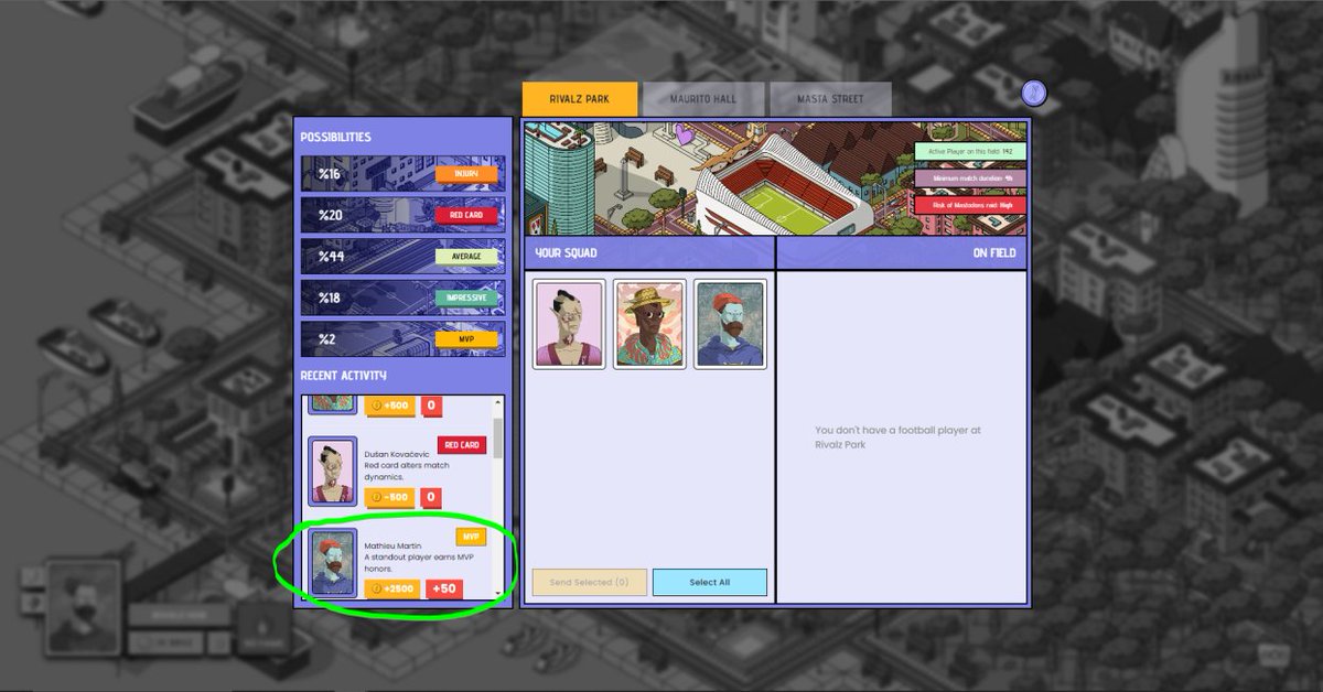 Shout out to <a href="/miamiblinds/">Rabid</a> for putting me on to <a href="/rivalznft/">Rivalz</a> early af. 🫡

The demo site is well-built with impressive UI. I ran my first 3 players over night and 1 of em earned MVP! 🔥

Go find a golden boot mfers..