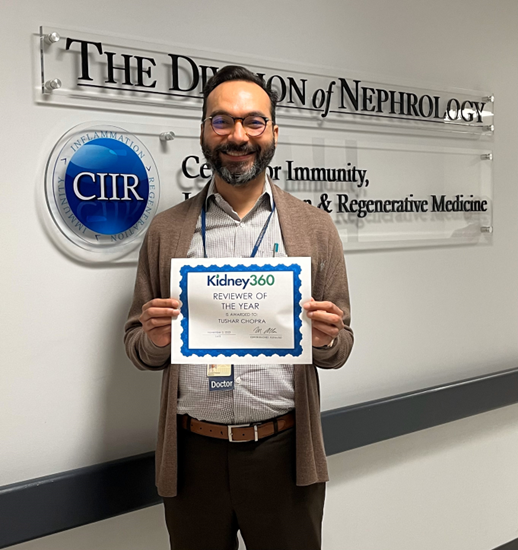 “Peer review is the cornerstone of sound scientific literature, and it helps me mentor young researchers (fellows), create awareness about new research, advance my career, and collaborate with journals and editors.” Thank you, @NephTushar! @UVANeph