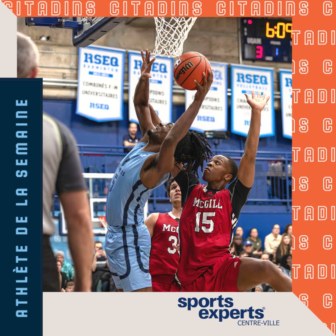 🏐🚺Juliette Gosselin, volleyball et 🏀🚹Karl-Tommy Laforest, basketball, sont nos athlètes de la semaine chez les <a href="/Citadins/">Citadins de l'UQAM</a>.  #volleyball #basketball