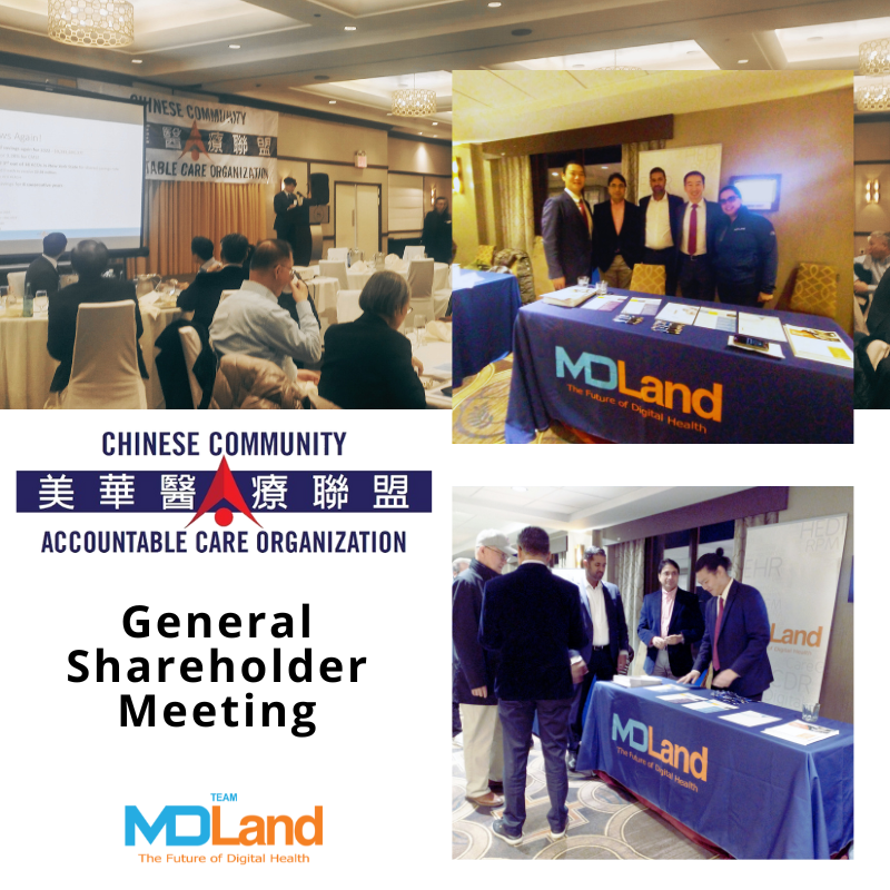 md_mdland's tweet photo. Last week, #teammdland attended the general shareholder meeting of our partners #CCACO, a physician-owned and operated accountable care organization #aco. Meeting in person helps us better understand our partners' needs. #healthcarepartnership https://t.co/YP57bHVgcV