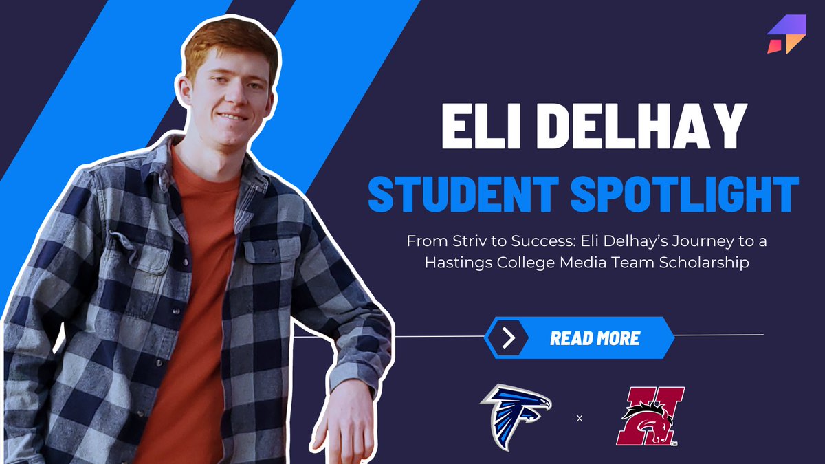 You may know Eli Delhay as a prolific basketball player for @Freeman_Falcons & now @HastingsBroncos 🏀🥇 But we'd like to introduce you to Eli Delhay, the broadcaster & digital media creator: striv.education/EliDelhaySpotl… #strivschools | #BroadcastingEDU | #DigitalMediaEDU