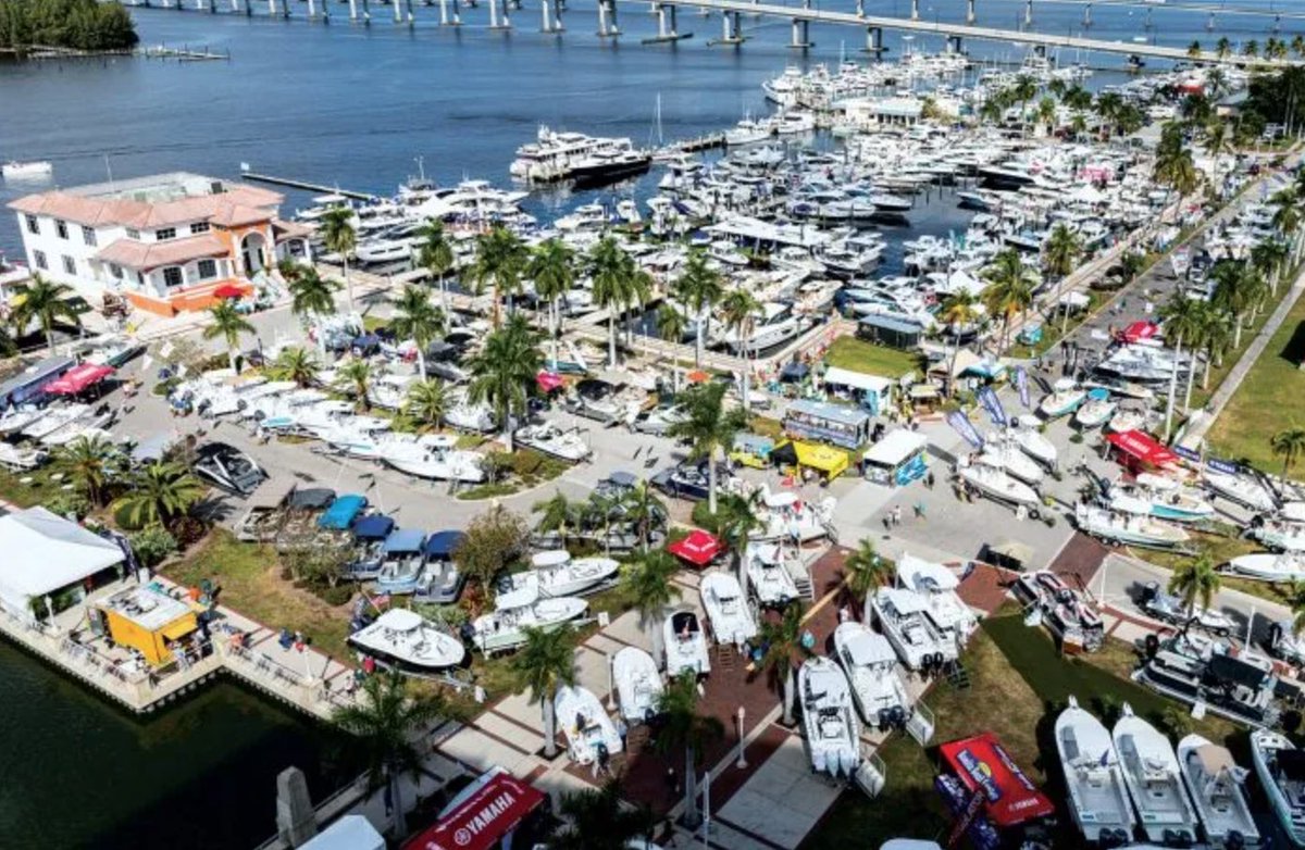 CruisersYachts's tweet image. The 2023 Fort Myers Boat Show kicks off November 9th-12th. Look for  our team of experts from Galati Yacht Sales or schedule  a personal tour by clicking bit.ly/40spJoy. #GalatiYachts #GoBoatingFlorida #BoatShow2023