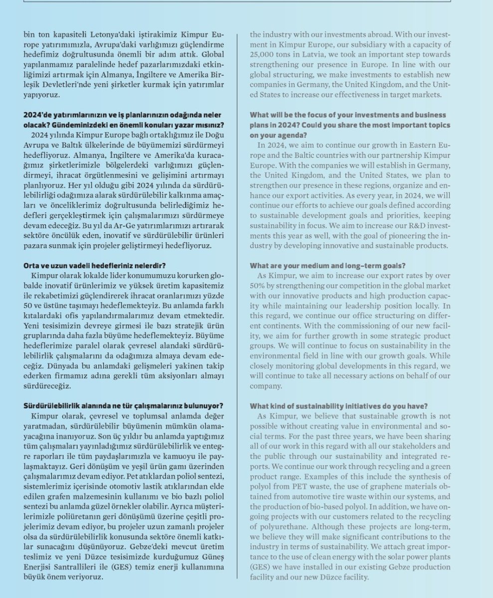 Bilaldogar1992's tweet image. #Kimpur Yeni Yatırımları ile Sektörün Global Liderlerinden Biri Olmayı Hedefliyor #kmpur