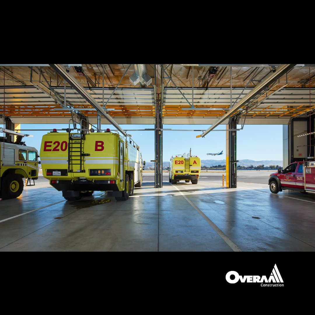OveraaConstruct's tweet image. Overaa is honored to be recognized alongside our partners #MARJANG architecture &amp;amp; #TENOVERSTUDIO by @DBIAnational for our work on the @CityofSanJose  and @FlySJC Mineta International Airport Aircraft Rescue &amp;amp; Fire Fighting (ARFF) Facility.
@SJFD 
#overaa #designbuild #SanJose