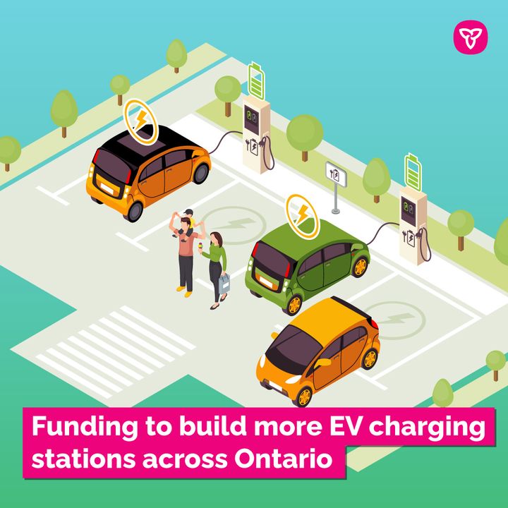 Applications for funding to build public EV charging stations are now open! 

If you’re a business, government, or organization in a community of less than 170,000 people, you could be eligible. 

Learn more about how to apply online: ontario.ca/page/ev-charge…