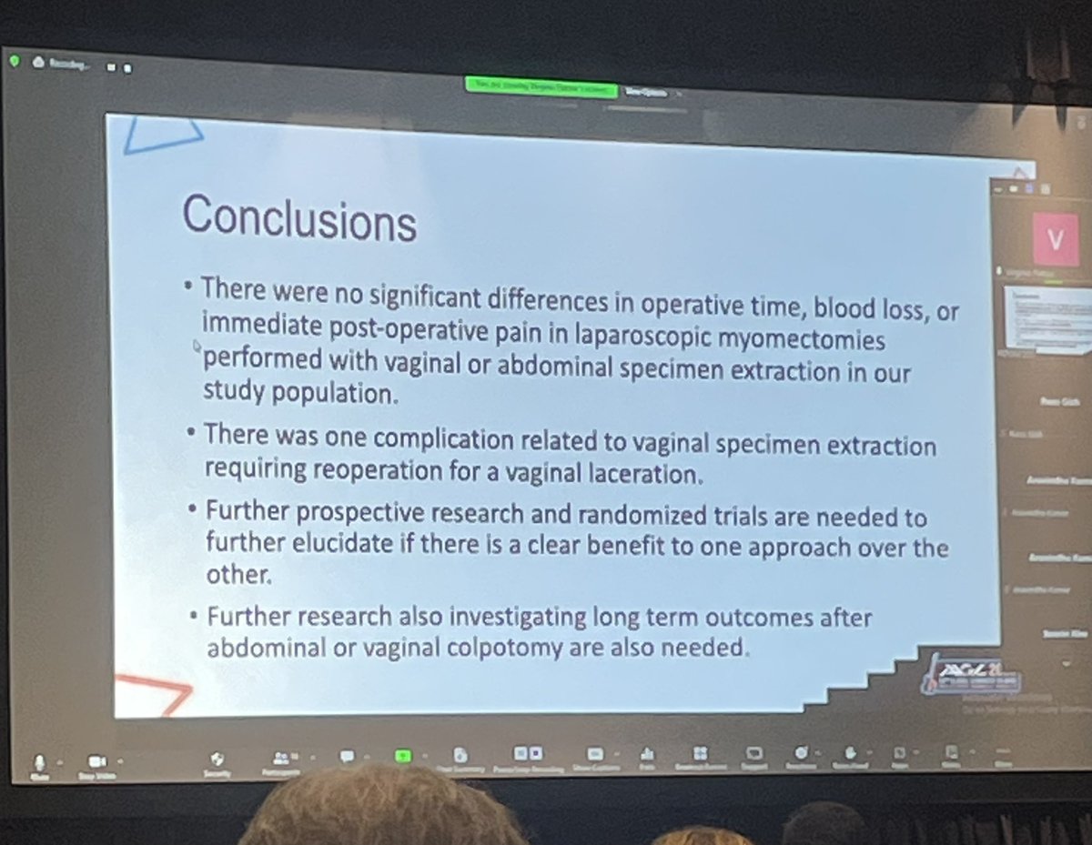 Applied Medical GYN (@appliedmed_gyn) on Twitter photo Does it matter where you extract? No differences between abdominal or vaginal morcellation were found in this retrospective cohort study by <a href="/VFlatowMD/">Virginia Flatow, MD</a>. More research to come. #AAGL23 Does it matter where you extract? No differences between abdominal or vaginal morcellation were found in this retrospective cohort study by <a href="/VFlatowMD/">Virginia Flatow, MD</a>. More research to come. #AAGL23