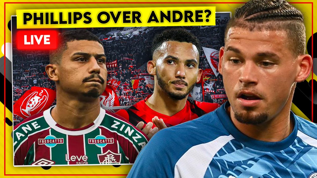 🟡 𝗧𝗥𝗔𝗡𝗦𝗙𝗘𝗥 𝗖𝗘𝗡𝗧𝗥𝗔𝗟 🟡 We're LIVE! Join us for the latest Transfer Central as we discuss the latest Liverpool rumours! 🇧🇷 Andre deal off? 🏴󠁧󠁢󠁥󠁮󠁧󠁿 Kalvin Phillips in January? 🇩🇪 Max Eberl update! 🍒 Lloyd Kelly interest? 𝗪𝗔𝗧𝗖𝗛 ➡️ youtube.com/live/qOJDUTd1e…