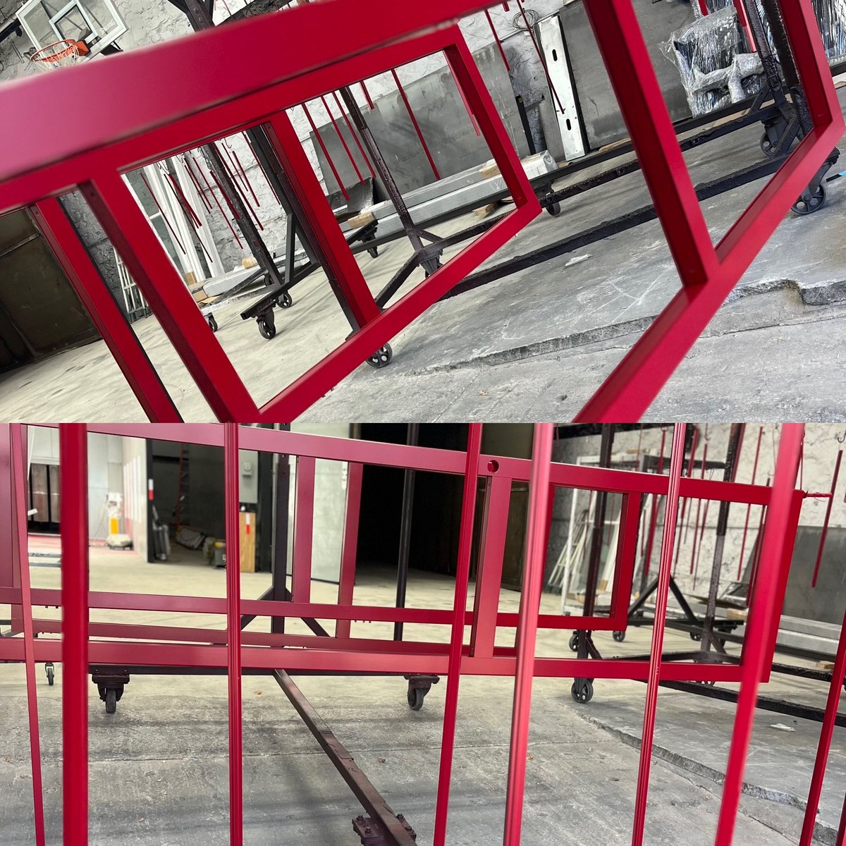 Radiant in Ruby Red 😍

#sandblasting #powdercoating #bronx #newyork #newjersey #connecticut
