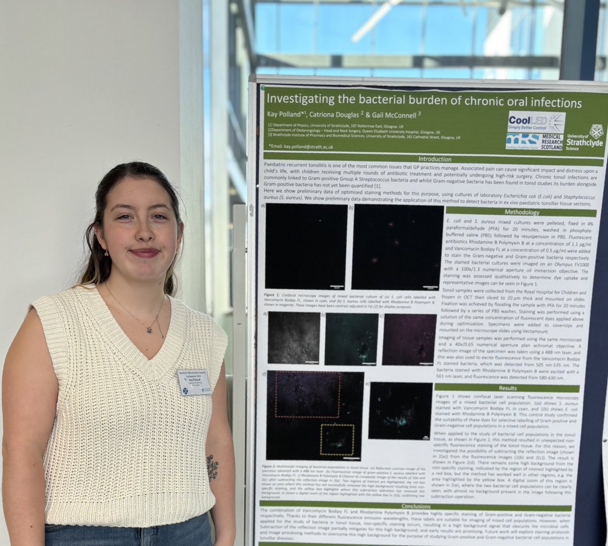 Had a wonderful day at the @scotmicro symposium 2023 #SMS2023 🔬🔬🔬