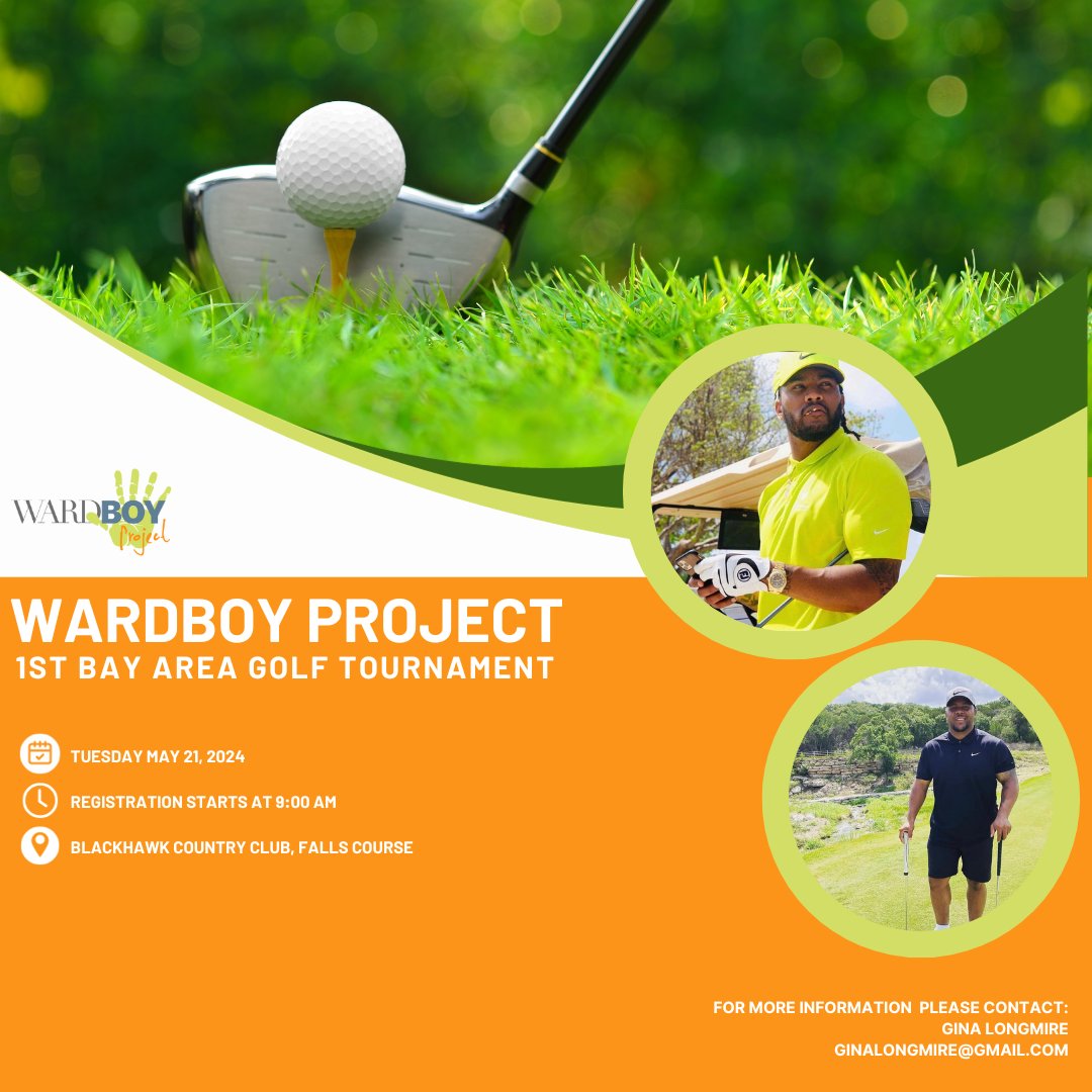 Stay tuned for updates and sneak peeks. 🏌️‍♂️⛳ #golfcountdown #sneakpeek #golftournament #golf #tournament #bayarea #nonprofit #foracause #wardboyproject