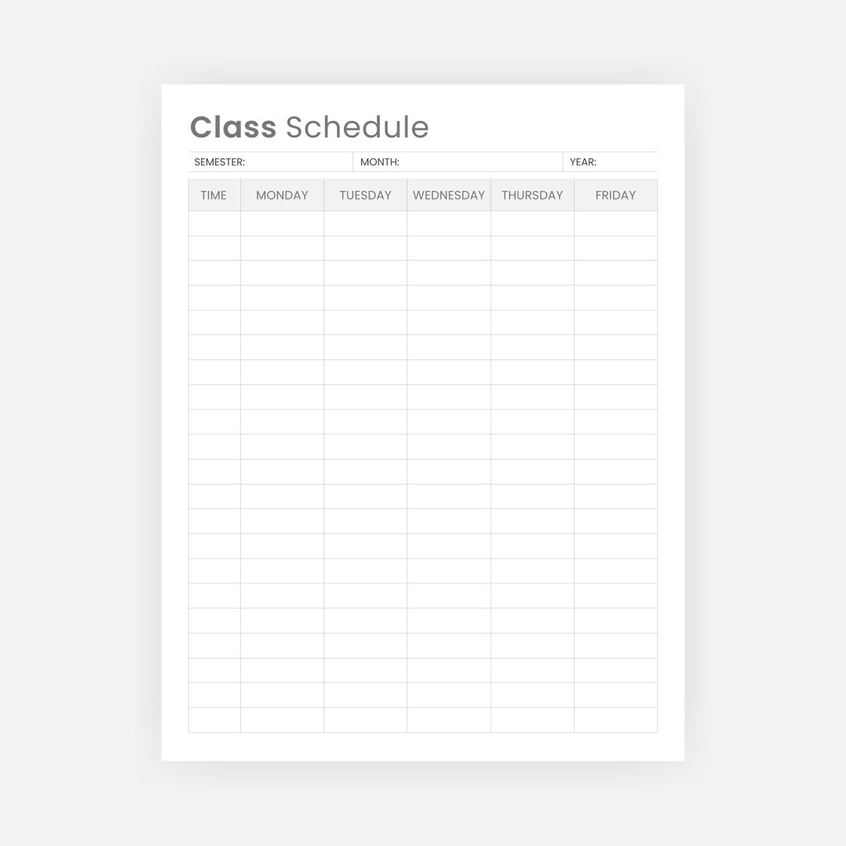 GraphicMarts's tweet image. 📅 Don&apos;t miss your class! Download our class schedule template printable today. Stay organized and stay ahead of your studies.

🔗 lnkd.in/gfzjsU2n

#class #studyschedule #printable #studyhacks #learning #class