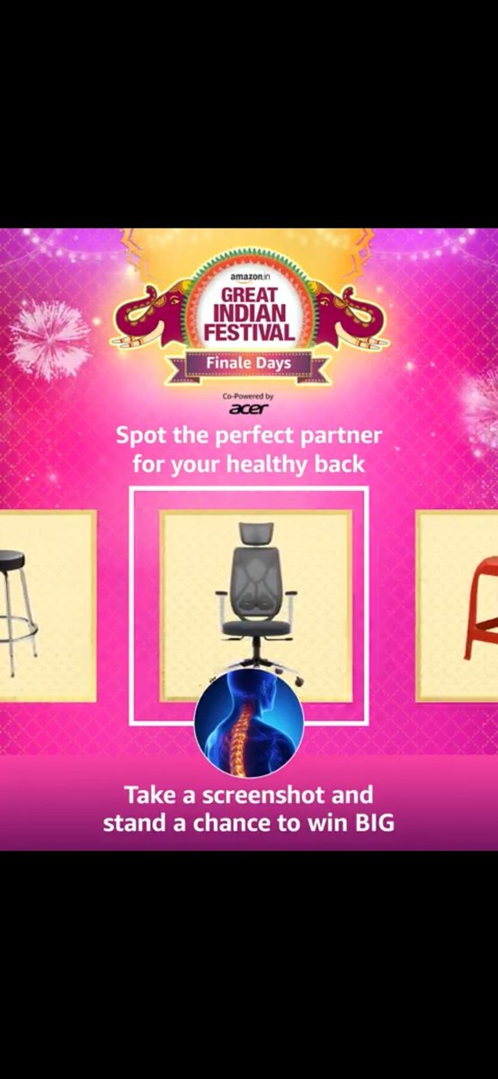 highkeysans's tweet photo. @amazonIN My Screenshot 
@amazonIN
#AmazonGreatIndianFestival. #OpenBoxesOfHappiness https://t.co/7oKUBFQB0R