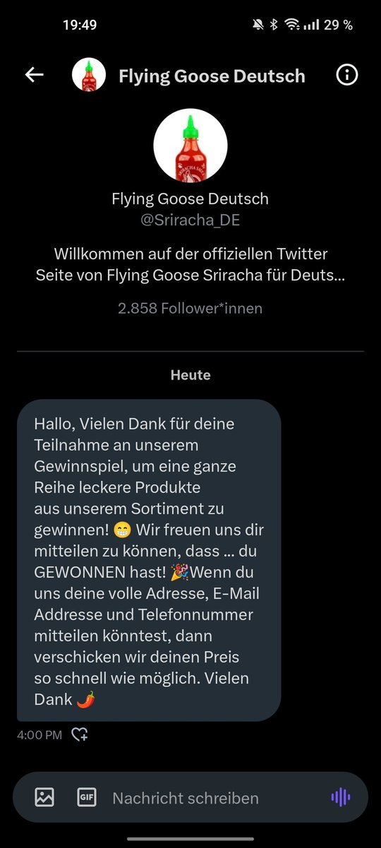 denne42's tweet photo. Alles erreicht im Leben. 😔✌️Endlich kann ich diese App deinstallieren https://t.co/XwPDAb9K62