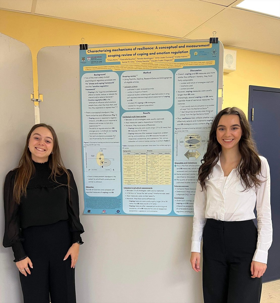 Fitz Lab (@fitzlabuqtr) on Twitter photo 🤩Our graduate students <a href="/clara_morin31/">clara morin</a> & <a href="/ga_boucher/">Gabrielle Boucher</a> won the Best Poster Presentation Prize at the Resilio Symposium!!
/
🤩Nos étudiantes graduées Clara & Gabrielle ont gagné le Prix de la Meilleure Présentation par Affiche au Symposium Resilio!!
(1/n) 🤩Our graduate students <a href="/clara_morin31/">clara morin</a> & <a href="/ga_boucher/">Gabrielle Boucher</a> won the Best Poster Presentation Prize at the Resilio Symposium!!
/
🤩Nos étudiantes graduées Clara & Gabrielle ont gagné le Prix de la Meilleure Présentation par Affiche au Symposium Resilio!!
(1/n)