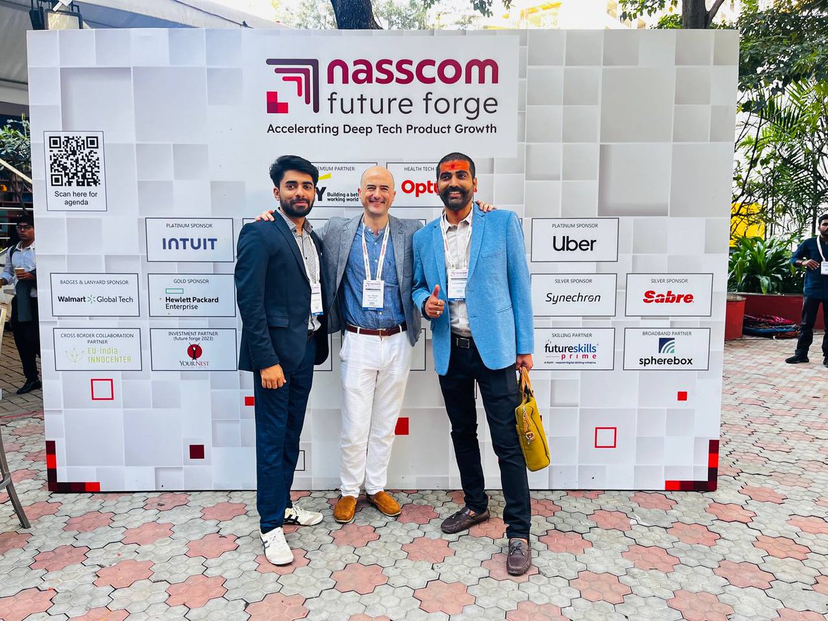Day 1 of #nasscomFutureForge wrapped up! 🚀 Our team shined, sharing the power of Saarthi.ai with the world. Great conversations, great energy, great start. Here’s to an even more exciting Day 2! #DeepTech #InnovationForImpact #FutureForge2023