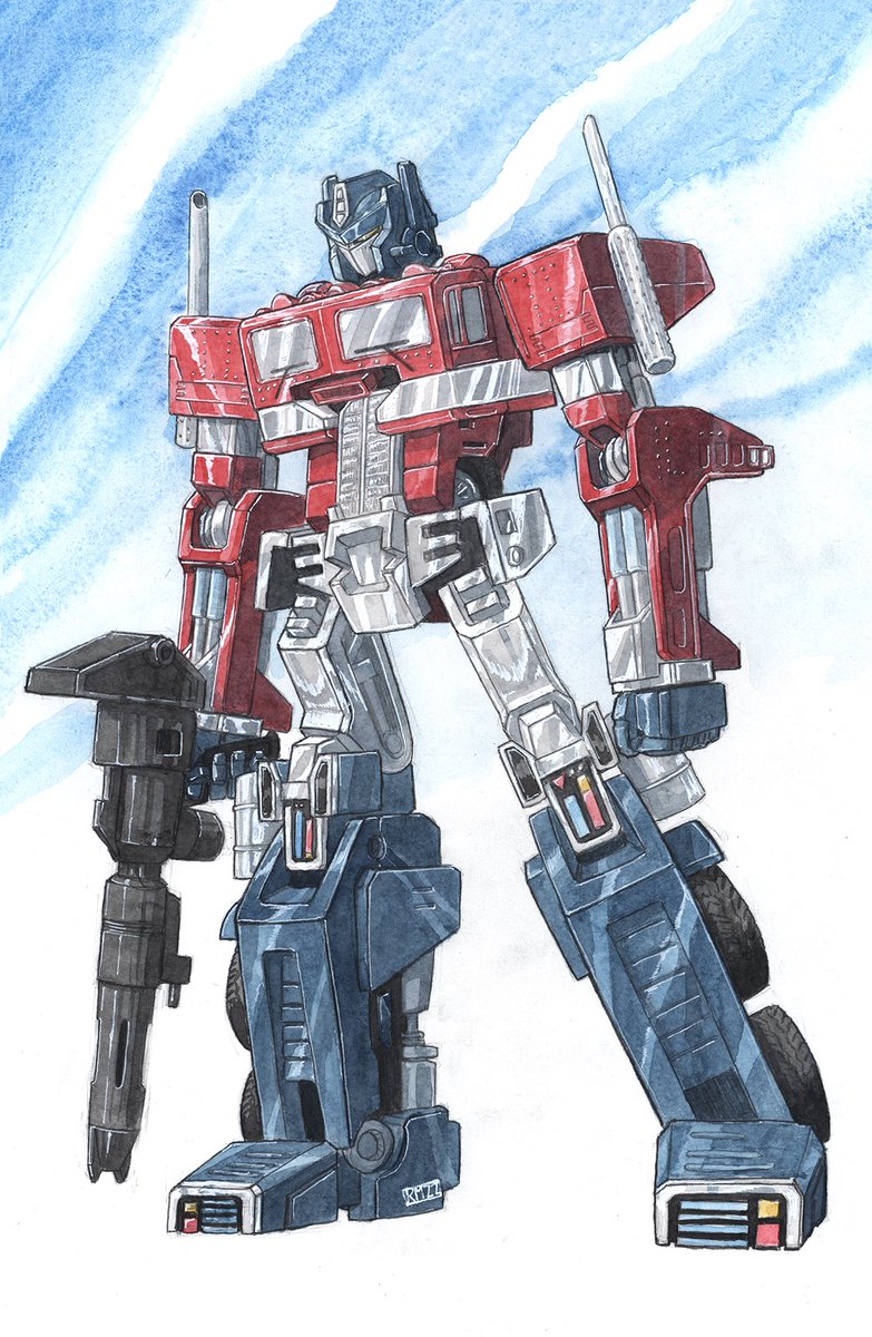 The toyetic G1 1984 series finale! 

Optimus Prime!