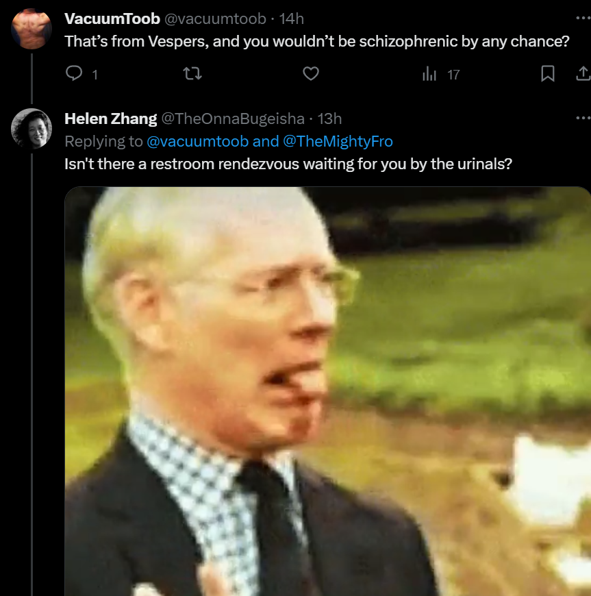 ProfBrosTrivia's tweet photo. @TheOnnaBugeisha @Tweetorelli @Shawn4Boston @VitaleforBoston Here's you harassing a bisexual man: https://t.co/clmF4X8x3J