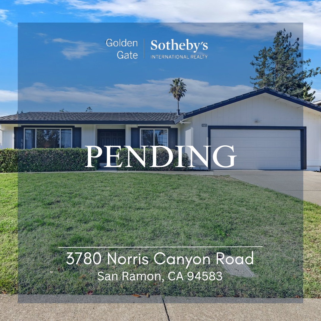 🏡 SALE PENDING! 🤩 ⁠
3780 Norris Canyon Road San Ramon, CA 94583 is officially PENDING! ⁠
#PendingSale #RealEstate #DreamHome