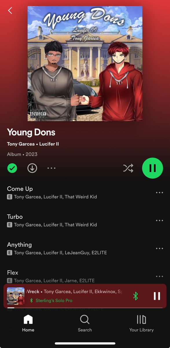 TheHolySter's tweet image. ⭐️YOUNG DONS OUT NOW⭐️

Some of Tony and @LuciferII8 bangers all in one place🥹🔥🔥🔥

⬇️STREAM NOW⬇️