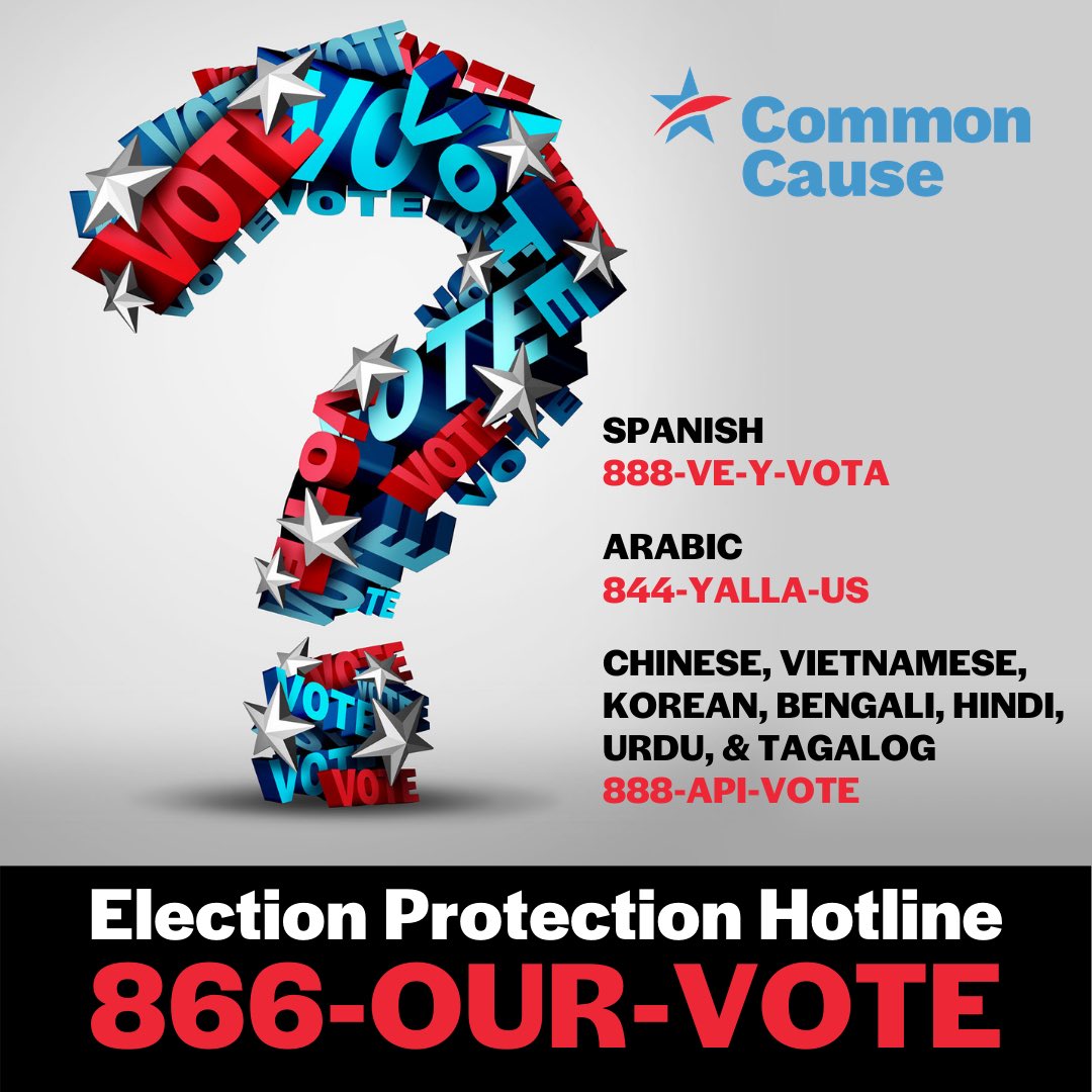 CCEmergingPower's tweet image. People are voting throughout the country today! If you have any questions or run into any issues call our nonpartisan hotline. #YouthVote #StudentsVote #EmergingPower