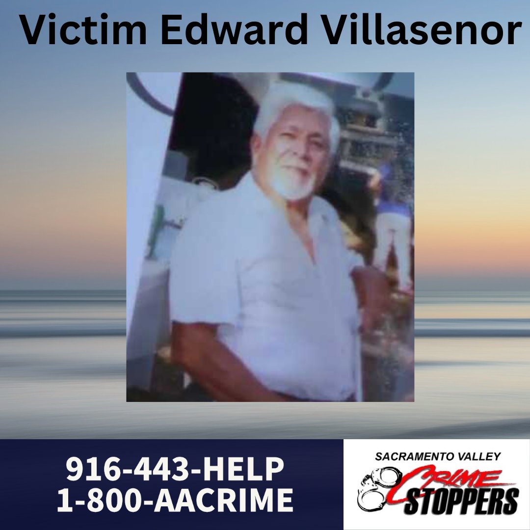 IT'S BEEN 4 YEARS - HIT &amp; RUN- CAN YOU HELP?
On Nov 7, 2019, at 6:04 PM, Edward Villasenor was found unresponsible on Waterman Road in Elk Grove.
The vehicle was a red-colored SUV w/ moderate to major front-end damage. Possibly 1980s to early 2000 GMC or Chev SUV.
CASH REWARD!!