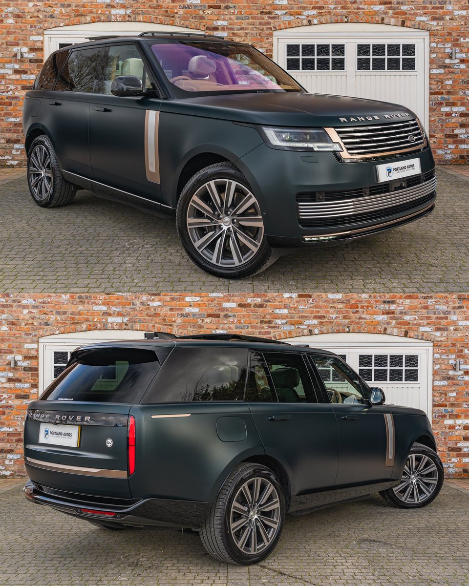 PortlandAutos's tweet image. It doesn’t get more British than this 🇬🇧 

2023/72 Range Rover P510E SV now available!

This SV has covered 5,361 miles from new and is ready to drive away today for £172,475 

Full details online , click the link in our profile! 

#rangerover #newrangerover #britishracinggreen