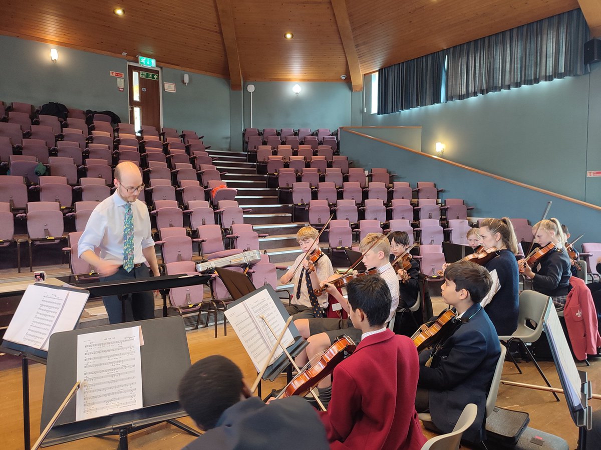 Huge thanks to <a href="/RadleyMusic/">Radley College Music</a> for a superb day of music making: the Prep Schools Orchestra Day is a great chance for the children to collaborate and make friends with musicians from other schools, and these Moulsford musicians really enjoyed the experience.